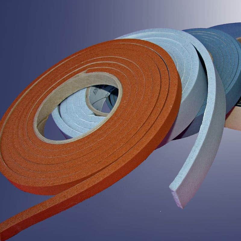 Silicone Sponge Rubber Medium Density | Rolls, Sheets & Strips AMS-3195 |  Fabric Finish